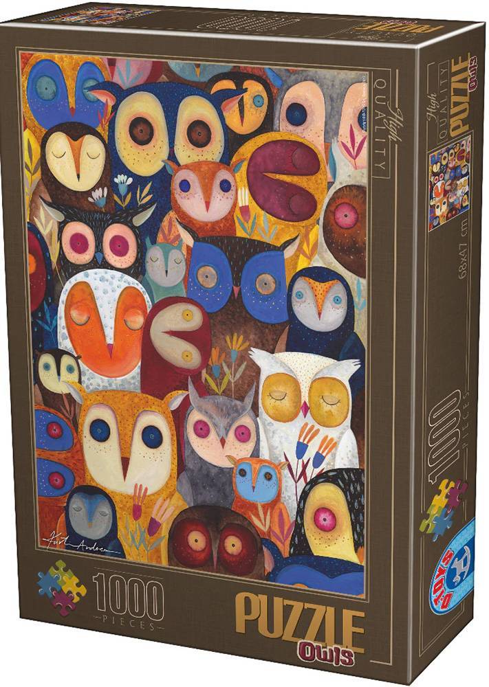 D-TOYS OWLS D-TOYS 1000 ΚΟΜΜΑΤΙΑ (73747OW02)
