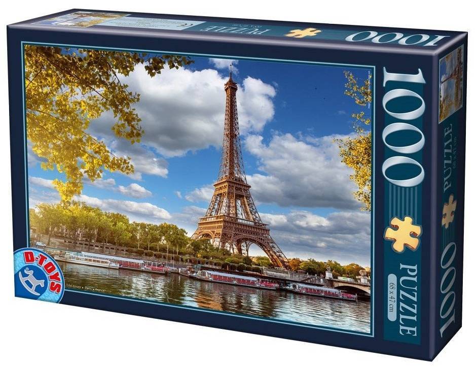 EIFFEL TOWER D-TOYS 1000 ΚΟΜΜΑΤΙΑ (64288FP12)