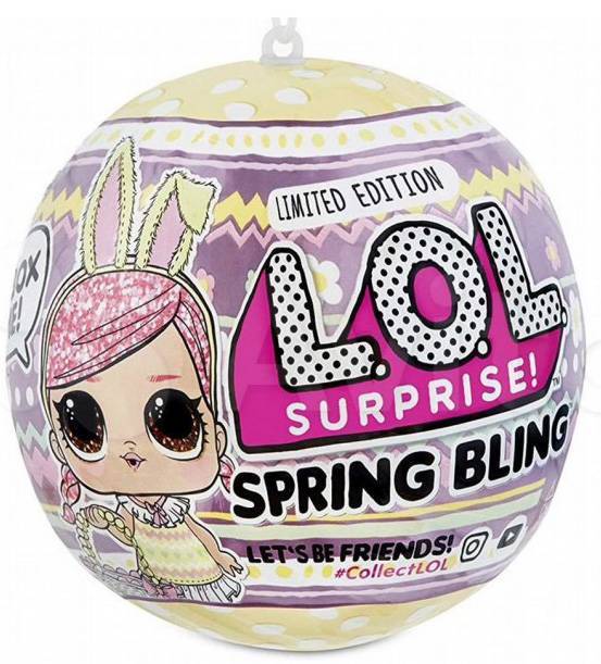 GIOCHI PREZIOSI LOL SURPRISE ΚΟΥΚΛΑ/ΖΩΑΚΙ SPRING BLING (LLUC5000)