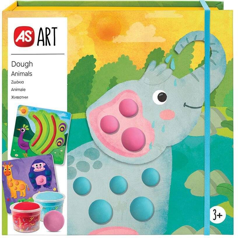 AS ART DOUGH ANIMALS (3+ ΕΤΩΝ) AS COMPANY