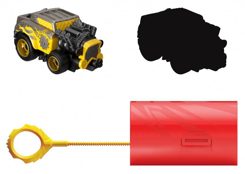 BOOM CITY RACERS S1 SINGLE PACK ΚΙΤΡΙΝΟ (BMC03000)