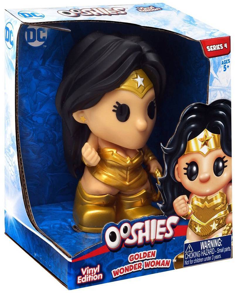 OOSHIES-ΣΥΛΛΕΚΤΙΚΗ ΦΙΓΟΥΡΑ DC ΔΙΑΦΟΡΑ ΣΧΕΔΙΑ GOLDEN WONDER WOMAN 10CM (78958-0124) OOSHIES