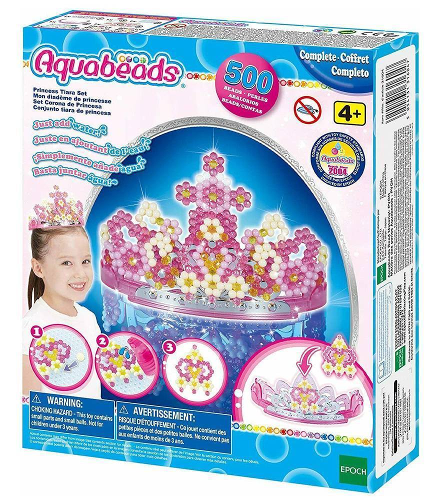 PRINCESS TIARA SET AQUABEADS (31604)