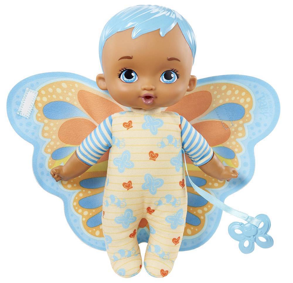 MY GARDEN BABY MY FIRST BABY DOLL  BLUE BUTTERFLY (HBH39) MATTEL