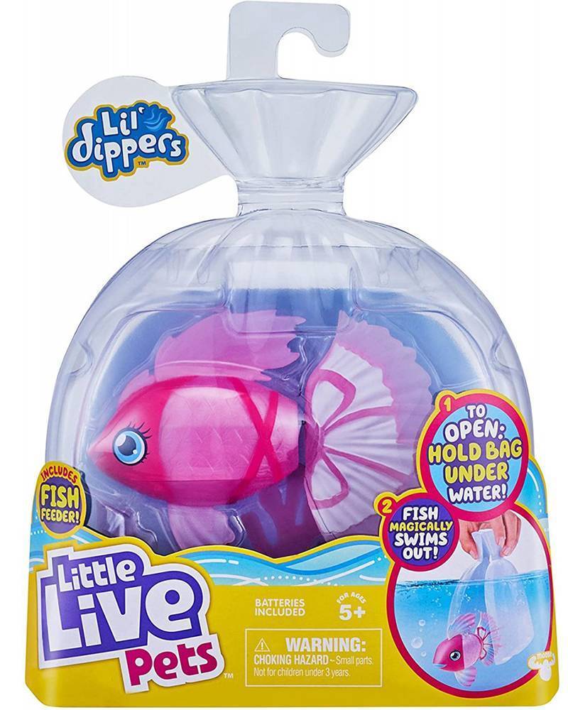 LITTLE LIVE PETS ΨΑΡΑΚΙ AQUARITOS ΦΟΥΞΙΑ (LP101000) GIOCHI PREZIOSI