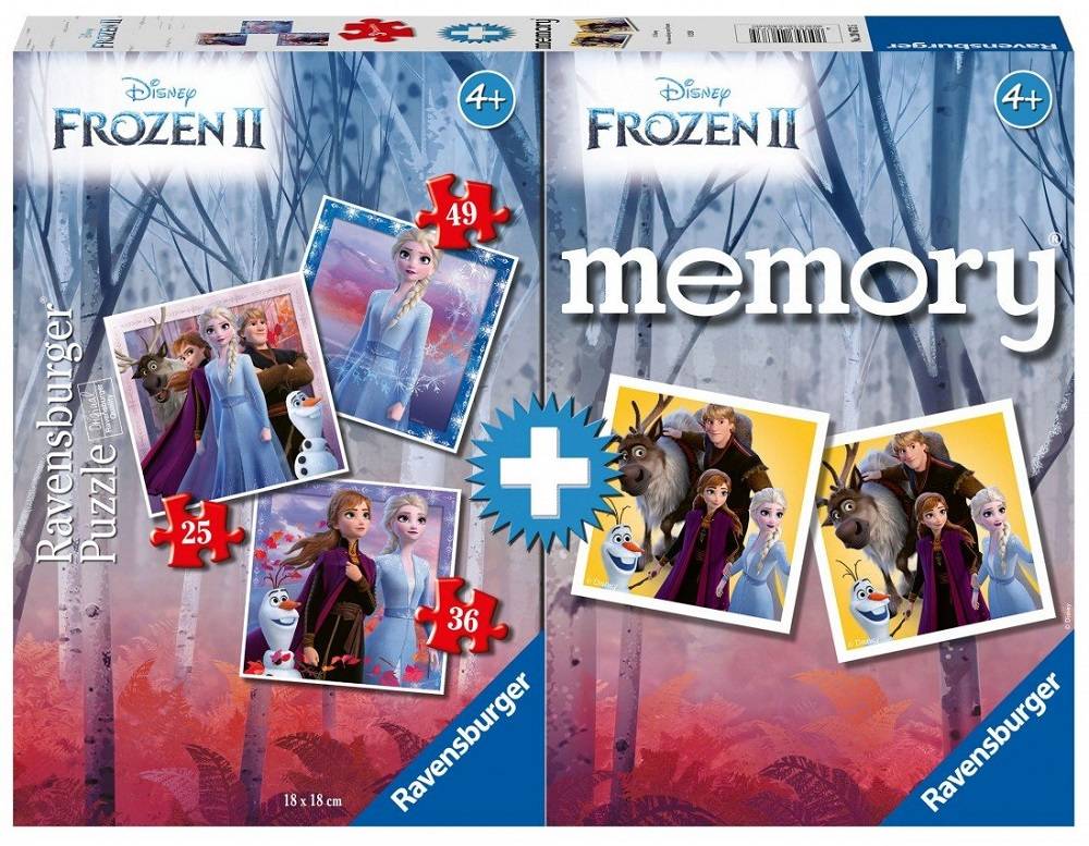 ΕΠΙΤΡΑΠΕΖΙΟ RAVENSBURGER ΨΥΧΡΑ ΚΑΙ ΑΝΑΠΟΔΑ MEMORY 48ΤΜΧ - 3 PUZZLE 110TMX (20673) RAVENSBURGER