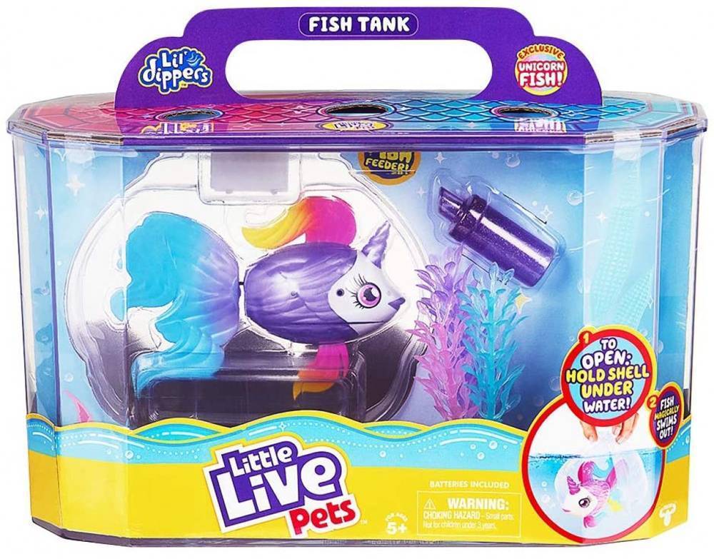 LITTLE LIVE PETS ΕΝΥΔΡΕΙΟ ΜΕ ΨΑΡΑΚΙ ΑQUARITOS (LP100000) GIOCHI PREZIOSI
