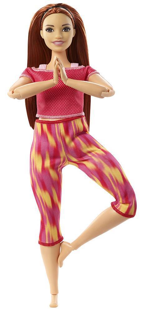 BARBIE ΑΜΕΤΡΗΤΕΣ ΚΙΝΗΣΕΙΣ - GINGER YOGA (GXF07) MATTEL