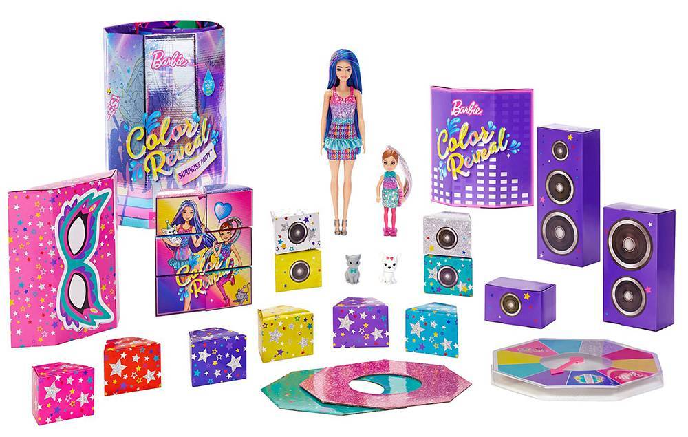 BARBIE COLOR REVEAL - HOLIDAY SET (GXJ88) MATTEL