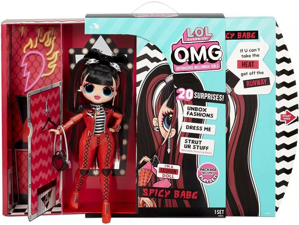 GIOCHI PREZIOSI L.O.L. SURPRISE ΚΟΥΚΛΑ OMG SPICY BABE (572756EUC)