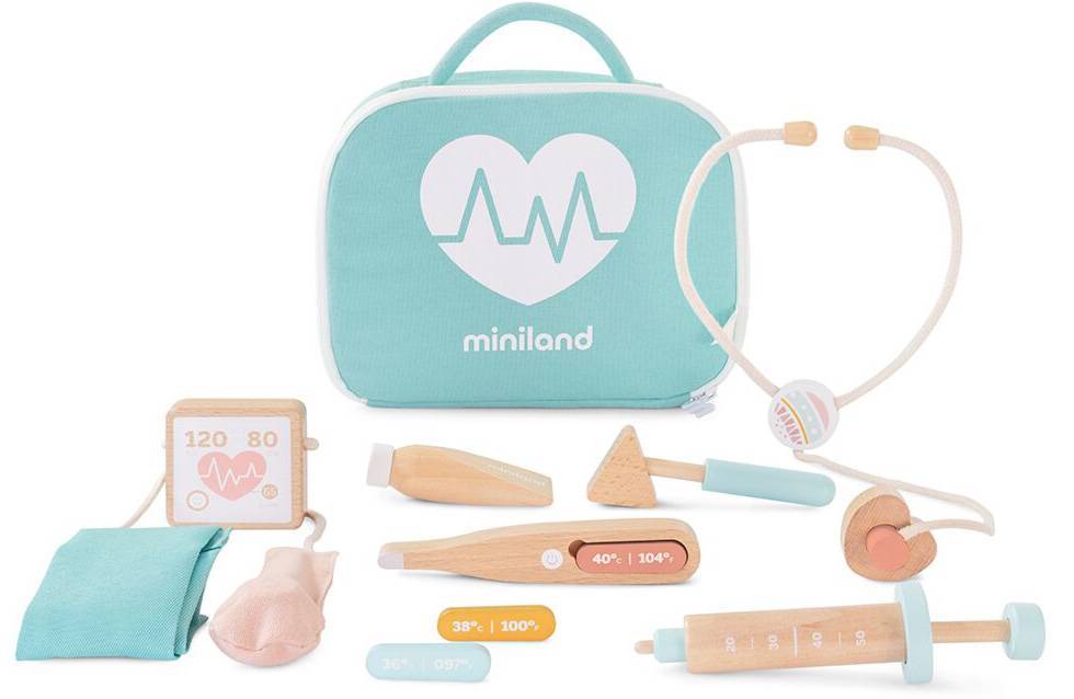 ΣΕΤ ΓΙΑΤΡΟΥ ΓΙΑ ΚΟΥΚΛΑ MINILAND ΜΠΛΕ MINILAND