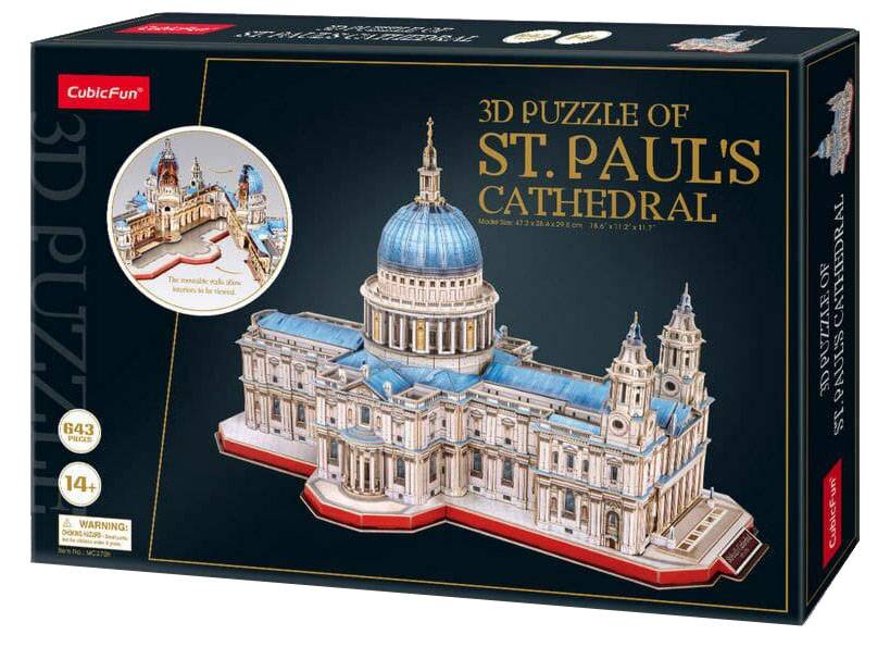 CUBIC FUN ST. PAUL'S CATHEDRAL CUBIC FUN 643 ΚΟΜΜΑΤΙΑ (MC270H)