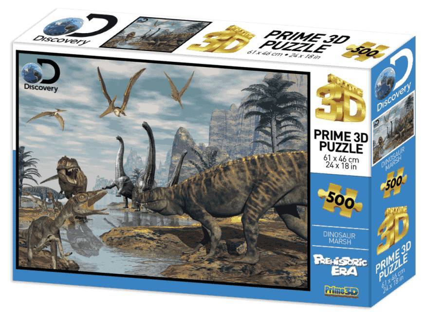 PRIME 3D DINOSAUR MARSH PRIME 3D 500 ΚΟΜΜΑΤΙΑ