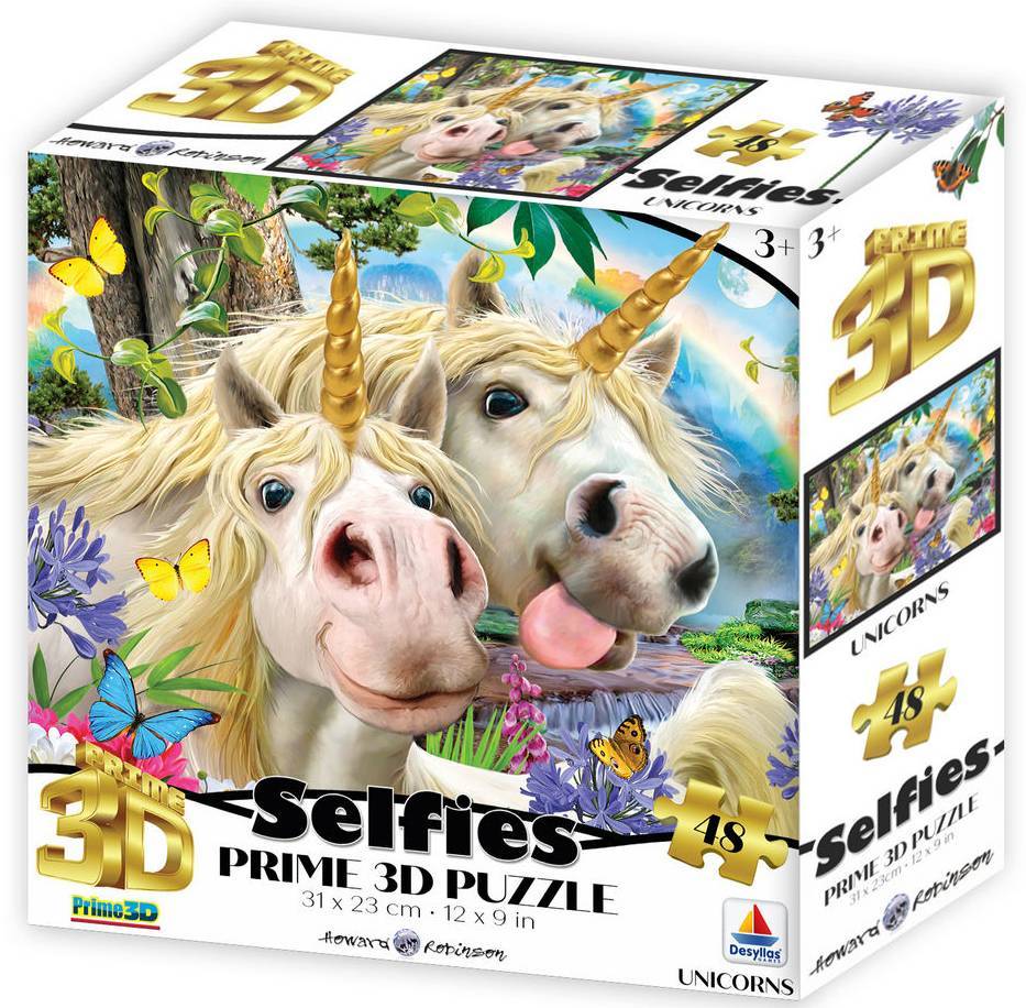 UNICORN SELFIE PRIME 3D 48 ΚΟΜΜΑΤΙΑ PRIME 3D