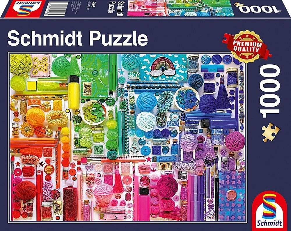 SCHMIDT COLORS OF THE RAINBOW SCHMIDT 1000 ΚΟΜΜΑΤΙΑ (58958)