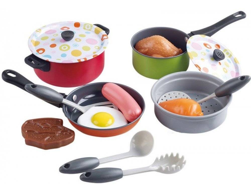 ΣΕΤ ΚΑΤΣΑΡΟΛΕΣ ΚΑΙ ΤΗΓΑΝΙΑ PLAYGO DECO COLLECTION (6840)