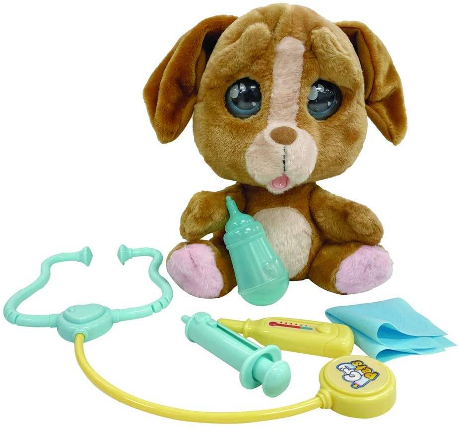 EMOTION PETS ΣΚΥΛΑΚΙ ΜΕ ΣΕΤ ΚΤΗΝΙΑΤΡΟΥ ΚΑΦΕ (MTM08000) GIOCHI PREZIOSI