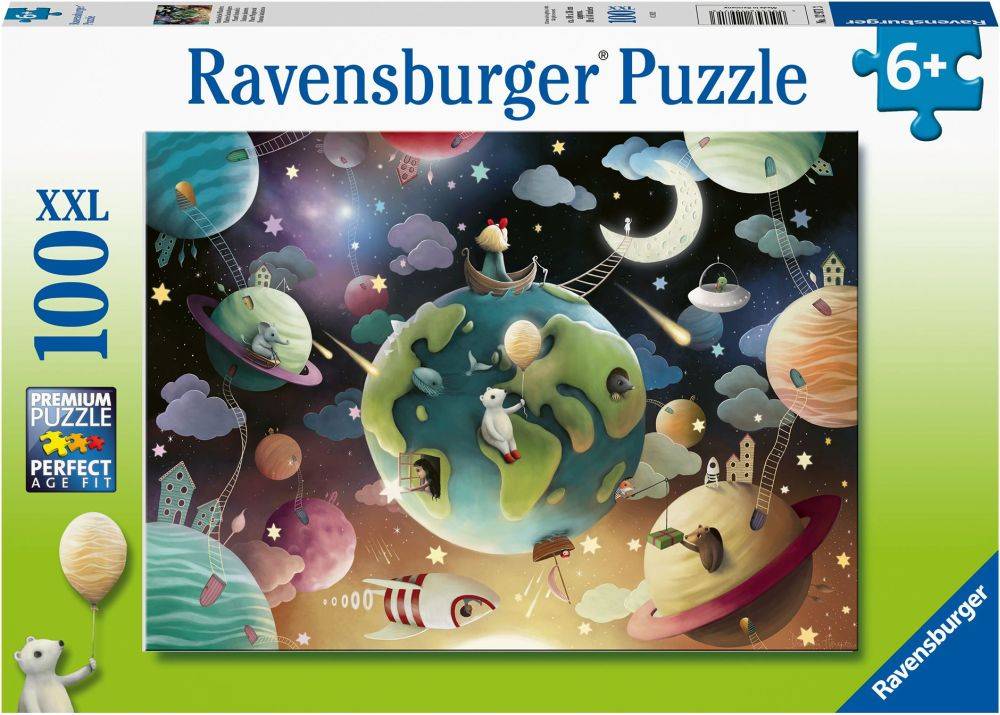 PLANET PLAYGROUND XXL RAVENSBURGER 100 ΚΟΜΜΑΤΙΑ RAVENSBURGER