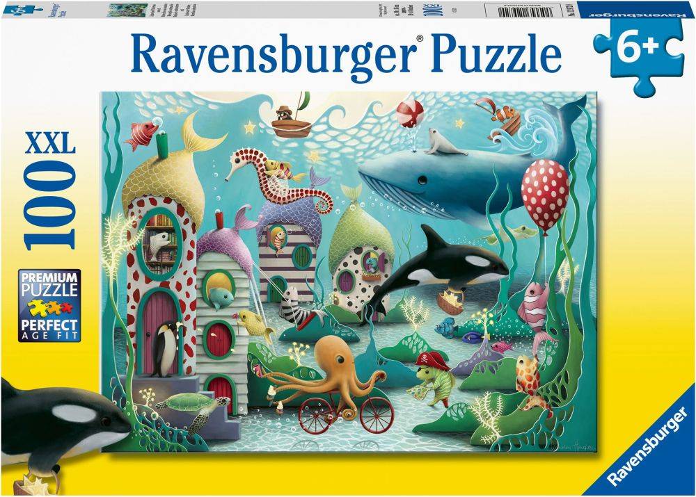 UNDERWATER WONDERS XXL RAVENSBURGER 100 ΚΟΜΜΑΤΙΑ RAVENSBURGER