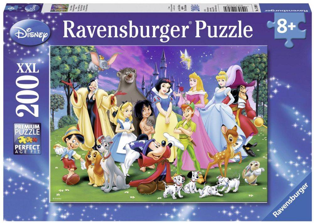 ΟΙ ΑΓΑΠΗΜΕΝΟΙ ΤΗΣ DISNEY XXL RAVENSBURGER 200 ΚΟΜΜΑΤΙΑ RAVENSBURGER