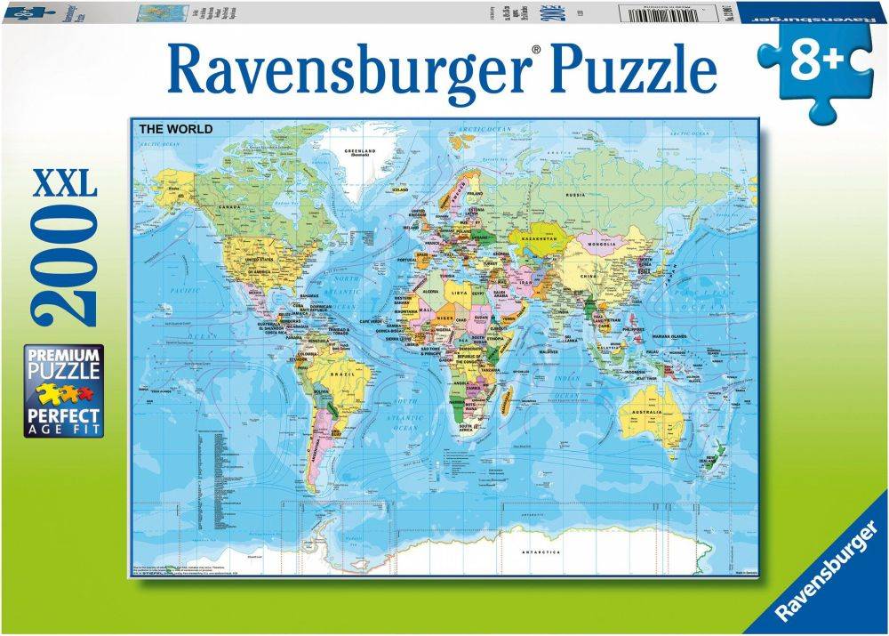 THE WORLD XXL RAVENSBURGER 200 ΚΟΜΜΑΤΙΑ RAVENSBURGER
