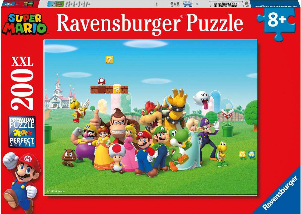 SUPER MARIO XXL RAVENSBURGER 200 ΚΟΜΜΑΤΙΑ RAVENSBURGER
