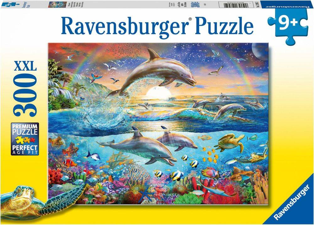 DOLPHIN PARADISE XXL RAVENSBURGER 300 ΚΟΜΜΑΤΙΑ RAVENSBURGER