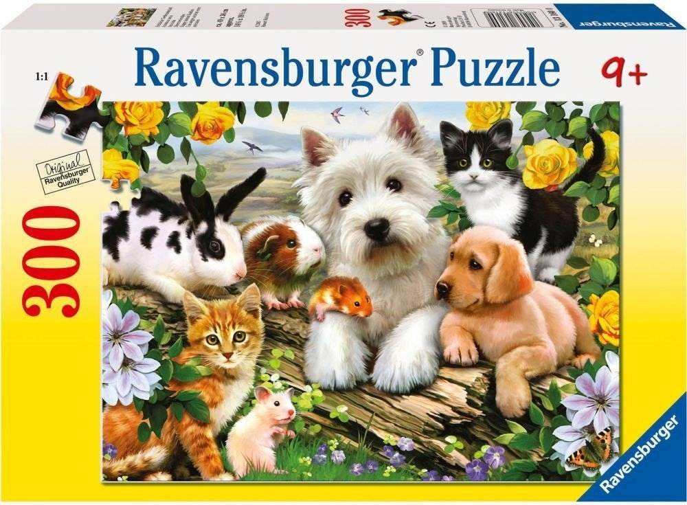 RAVENSBURGER ΧΑΡΟΥΜΕΝΑ ΖΩΑΚΙΑ XXL RAVENSBURGER 300 ΚΟΜΜΑΤΙΑ