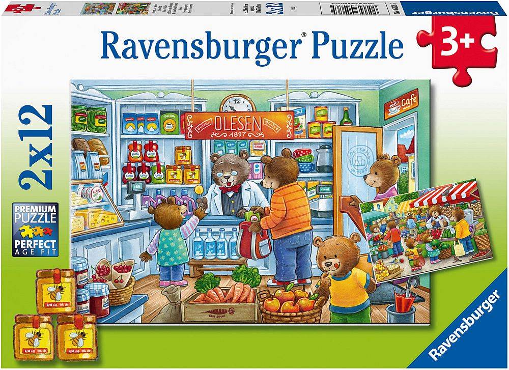 ΣΤΟ ΠΑΝΤΟΠΩΛΕΙΟ RAVENSBURGER (2Χ12) 24 ΚΟΜΜΑΤΙΑ RAVENSBURGER