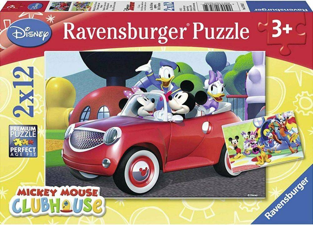 ΜΙΚΥ ΜΙΝΙ ΚΑΙ ΦΙΛΟΙ RAVENSBURGER (2Χ12) 24 ΚΟΜΜΑΤΙΑ