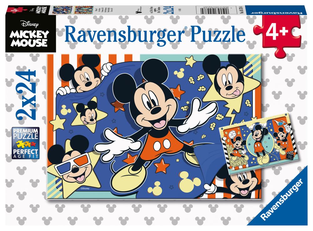 RAVENSBURGER MICKEY MOUSE RAVENSBURGER (2Χ24) 44 ΚΟΜΜΑΤΙΑ