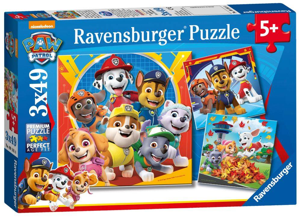 PAW PATROL RAVENSBURGER (3Χ49) 147 ΚΟΜΜΑΤΙΑ