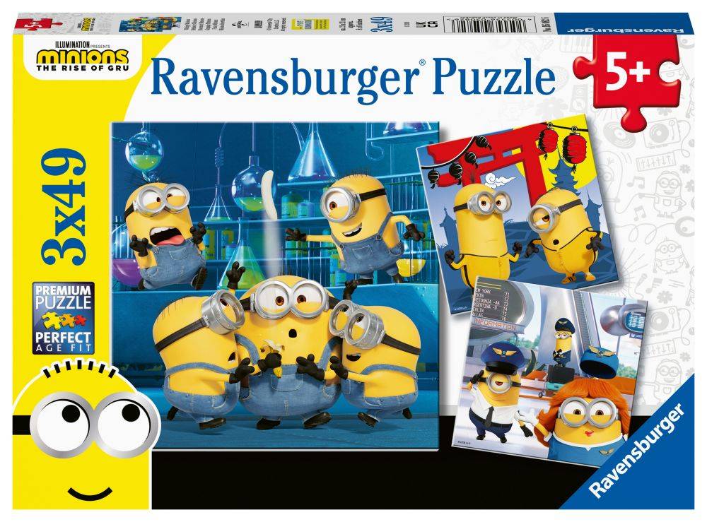 MINIONS RAVENSBURGER (3Χ49) 147 ΚΟΜΜΑΤΙΑ RAVENSBURGER
