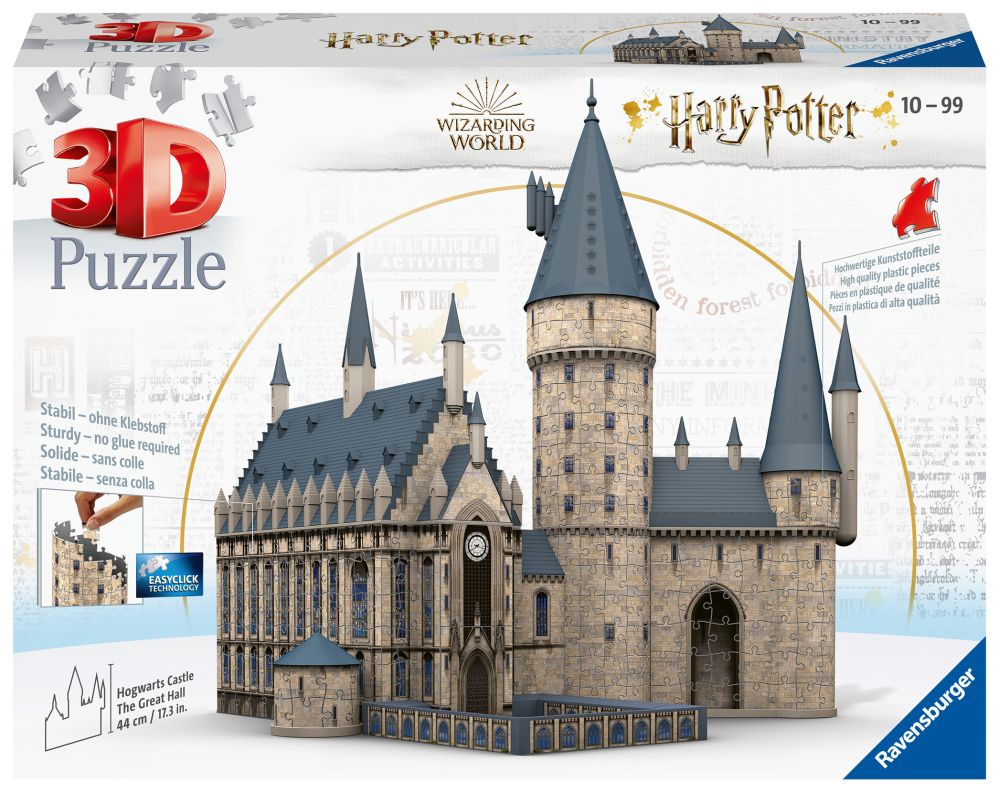 RAVENSBURGER ΚΑΣΤΡΟ ΤΟΥ HOGWARTS 3D MAXI RAVENSBURGER 540 ΚΟΜΜΑΤΙΑ