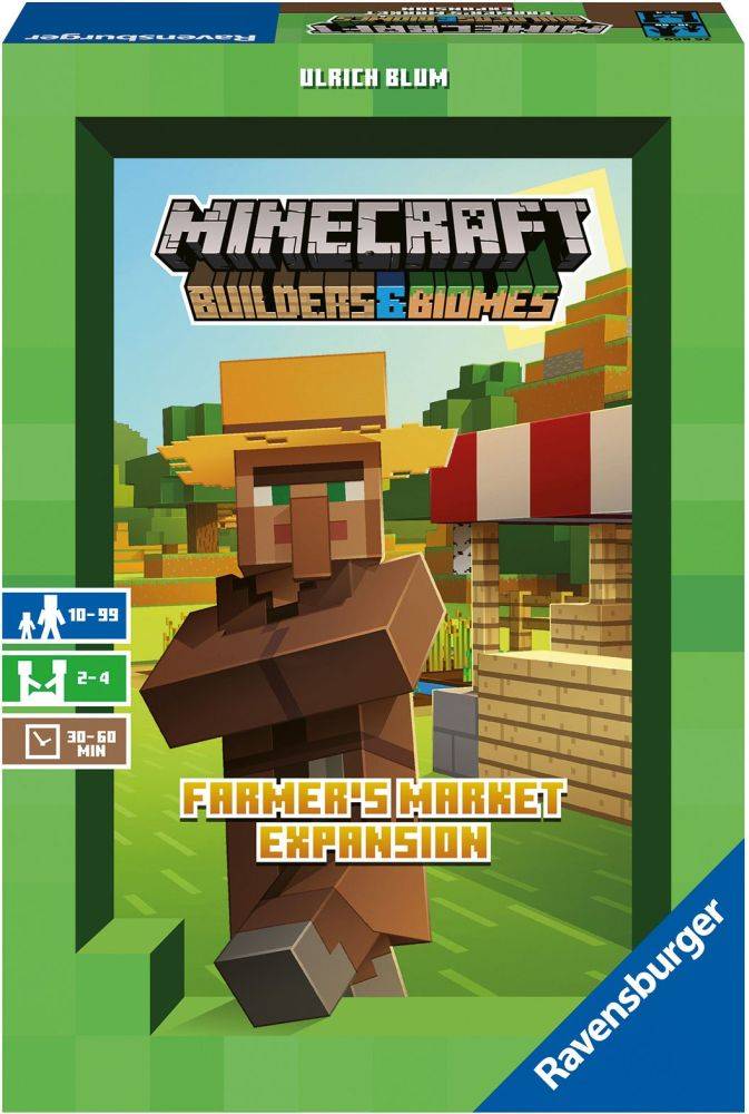 RAVENSBURGER ΕΠΙΤΡΑΠΕΖΙΟ RAVENSBURGER MINECRAFT FARMERS MARKET EXPANSION (26869)