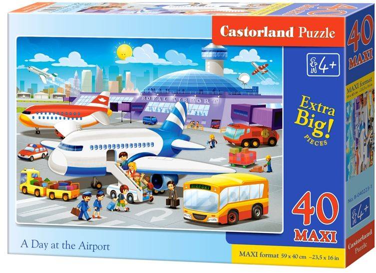 A DAY AT THE AIRPORT CASTORLAND MAXI 40 ΚΟΜΜΑΤΙΑ CASTORLAND
