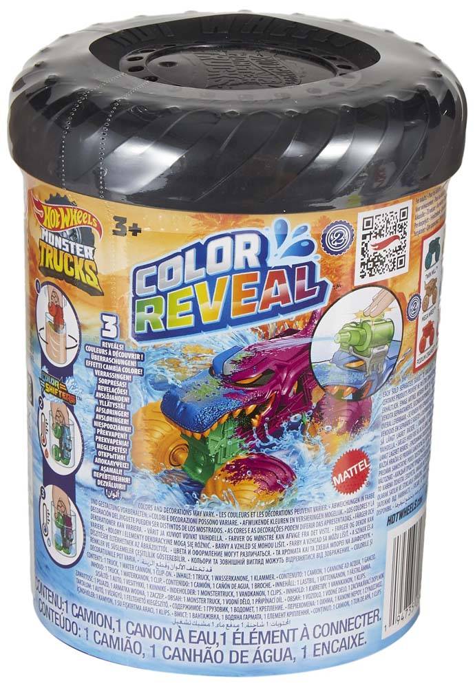 ΟΧΗΜΑΤΑ MONSTER TRUCKS COLOR REVEAL (HJF39) MATTEL