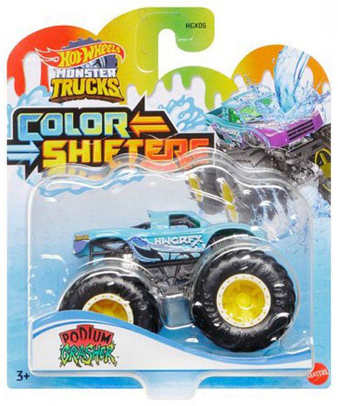 ΟΧΗΜΑΤΑ MONSTER TRUCKS ΧΡΩΜΟΚΕΡΑΥΝΟΙ (HGX08) MATTEL