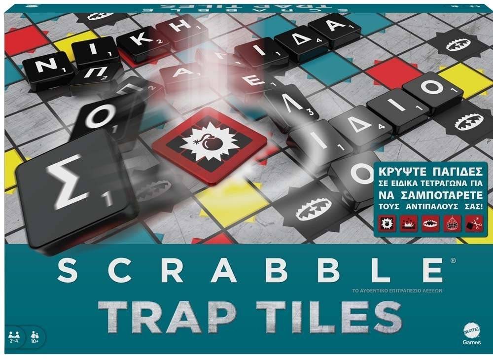 SCRABBLE TRAP TILES (HLM18) MATTEL