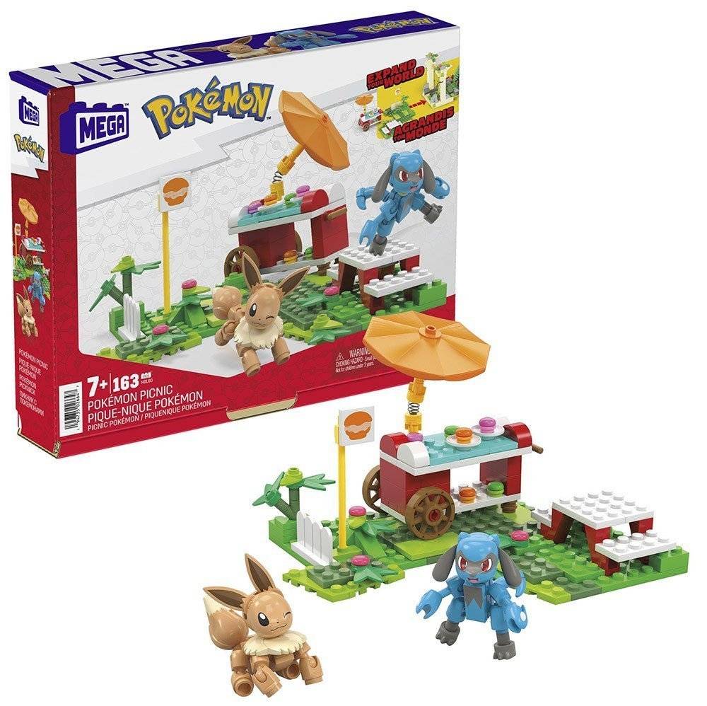 MEGA POKEMON ADVENTURE BUILDER POKE PUFF PICNIC (HDL80) MATTEL