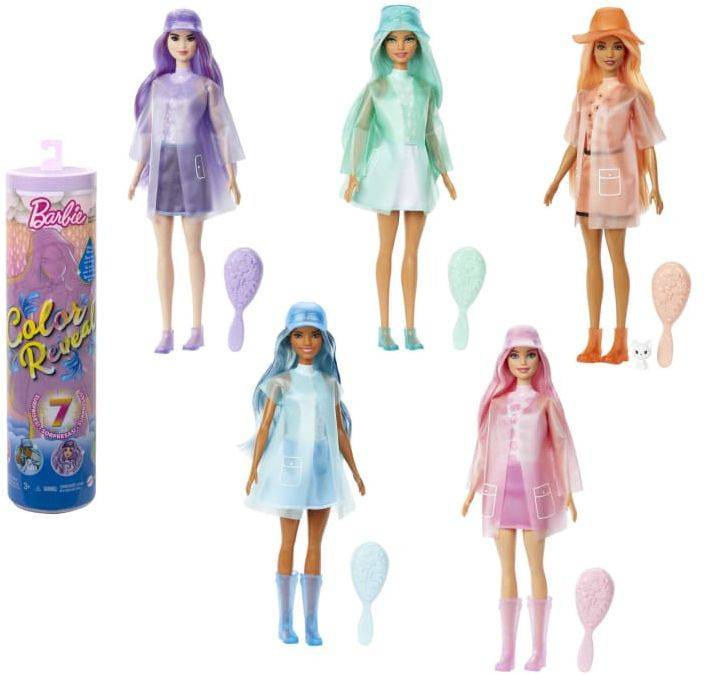 BARBIE COLOR REVEAL - ΗΛΙΟΣ ΚΑΙ ΒΡΟΧΗ (HCC57) MATTEL