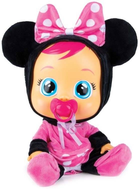 CRY BABIES ΚΛΑΨΟΥΛΙΝΙΑ DISNEY MINNIE - ΔΙΑΔΡΑΣΤΙΚΗ ΚΟΥΚΛΑ ΠΟΝΤΙΚΑΚΙ ΚΛΑΙΕΙ ΜΕ ΑΛΗΘΙΝΑ ΔΑΚΡΥΑ