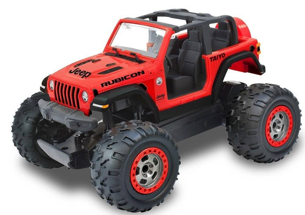 TAIYO ΤΗΛΕΚΑΤΕΥΘΥΝΟΜΕΝΟ ΟΧΗΜΑ TAIYO JEEP WRANGLER RUBICON-RED 1:22