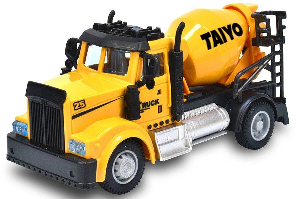 ΤΗΛΕΚΑΤΕΥΘΥΝΟΜΕΝΟ ΟΧΗΜΑ TAIYO MIXER TRUCK-YELLOW 1:40