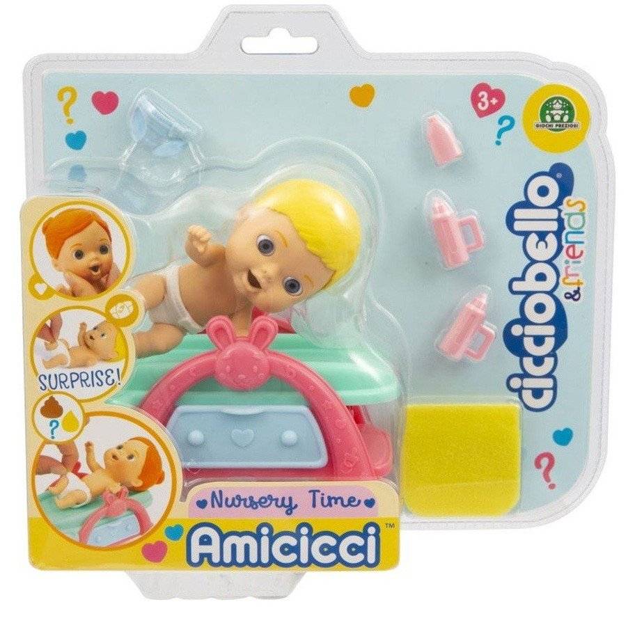 Cicciobello Αλλαξιέρα Με Amicicci Φιλαράκι-2 Σχέδια (CC014000)