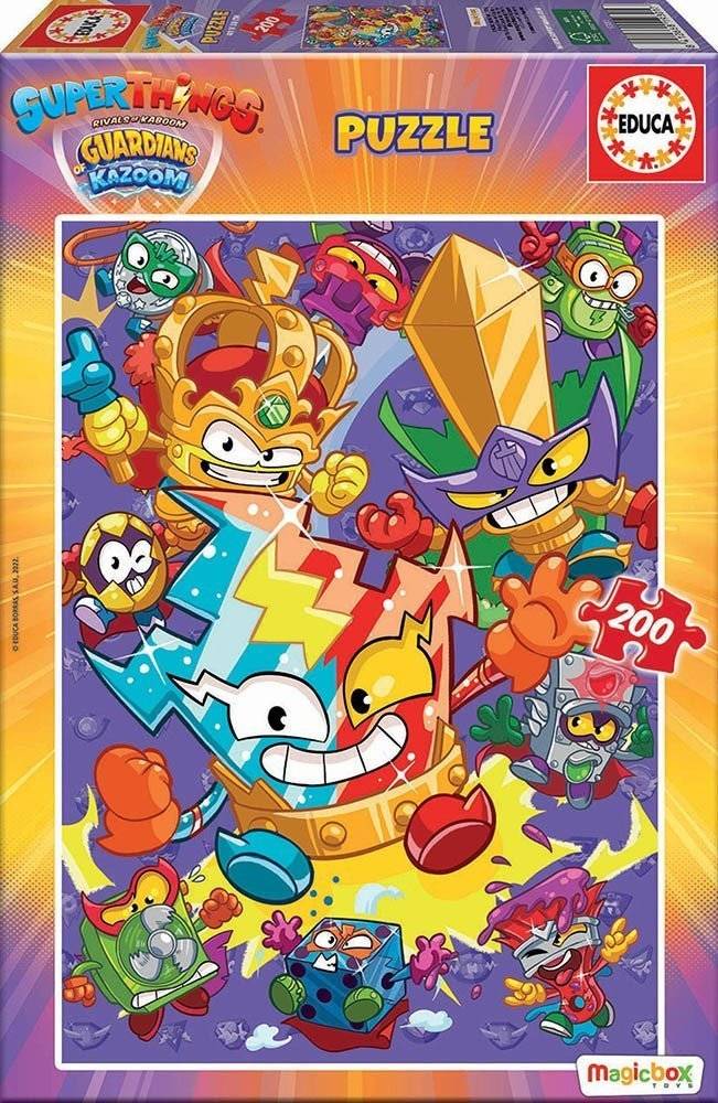 EDUCA EDUCA PUZZLE SUPERTHINGS 200 ΚΟΜΜΑΤΙΑ