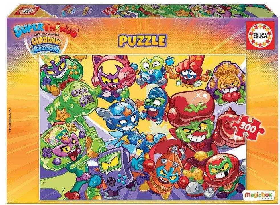 EDUCA PUZZLE SUPERTHING 300 ΚΟΜΜΑΤΙΑ EDUCA