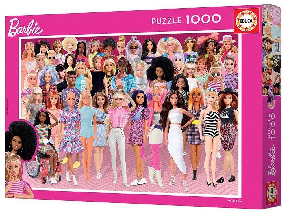 EDUCA PUZZLE BARBIE 1000 ΚΟΜΜΑΤΙΑ EDUCA