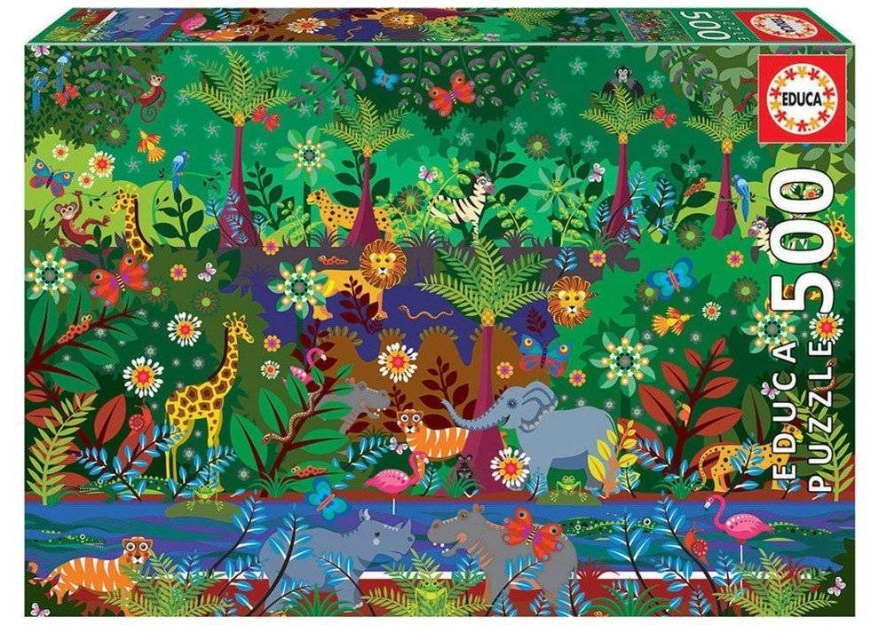 EDUCA PUZZLE JUNGLE 500 ΚΟΜΜΑΤΙΑ