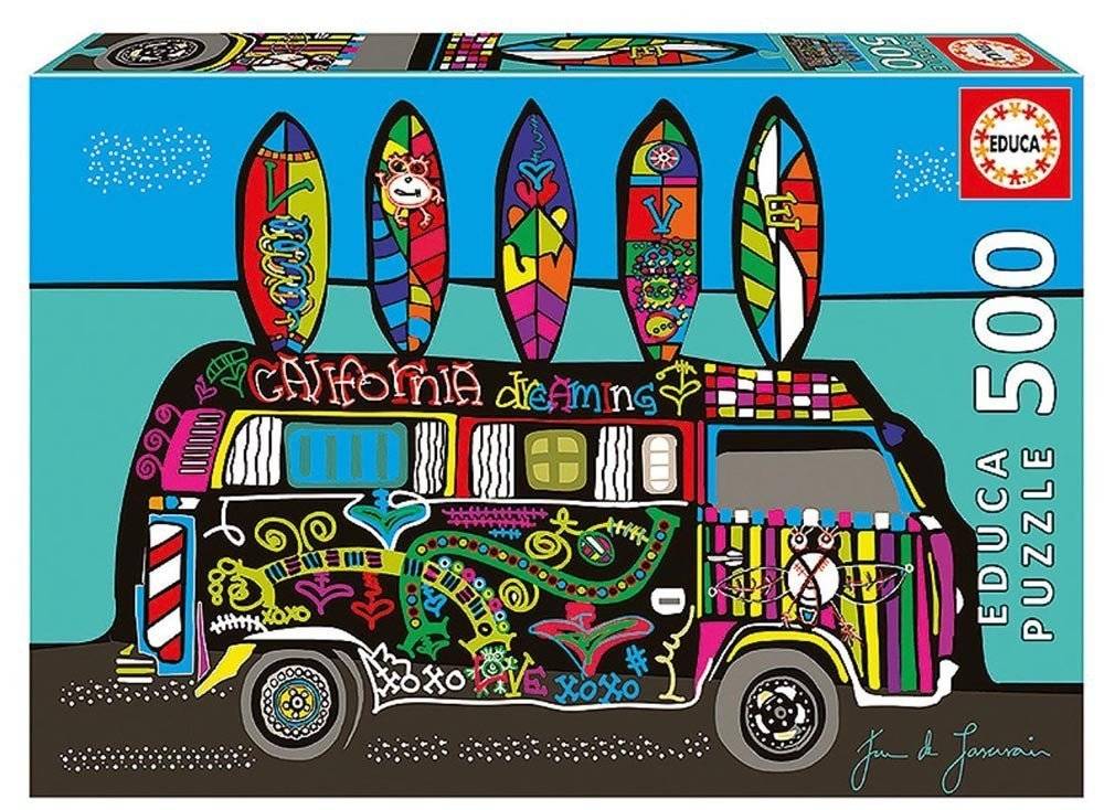 EDUCA PUZZLE CALIFORNIA DREAMING 500 ΚΟΜΜΑΤΙΑ